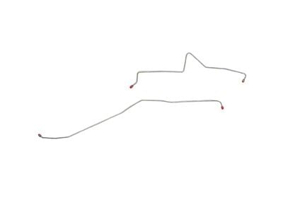 Fine Lines Rear Brake Line Kit; Steel (07-08 6.0L Sierra 2500 HD)