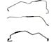 Fine Lines Transmission Cooling Lines; Steel (06-10 6.6L Sierra 2500 HD)