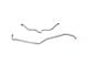 Fine Lines Rear Brake Line Kit; Steel (01-06 6.6L Duramax, 8.1L Silverado 2500 HD)