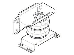 Firestone Ride-Rite Manual Fill Rear Air Helper Spring Kit (11-12 Silverado 3500 HD Cab & Chassis)