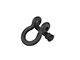 Fishbone Offroad 3/4-Inch D-Ring Shackles; Black