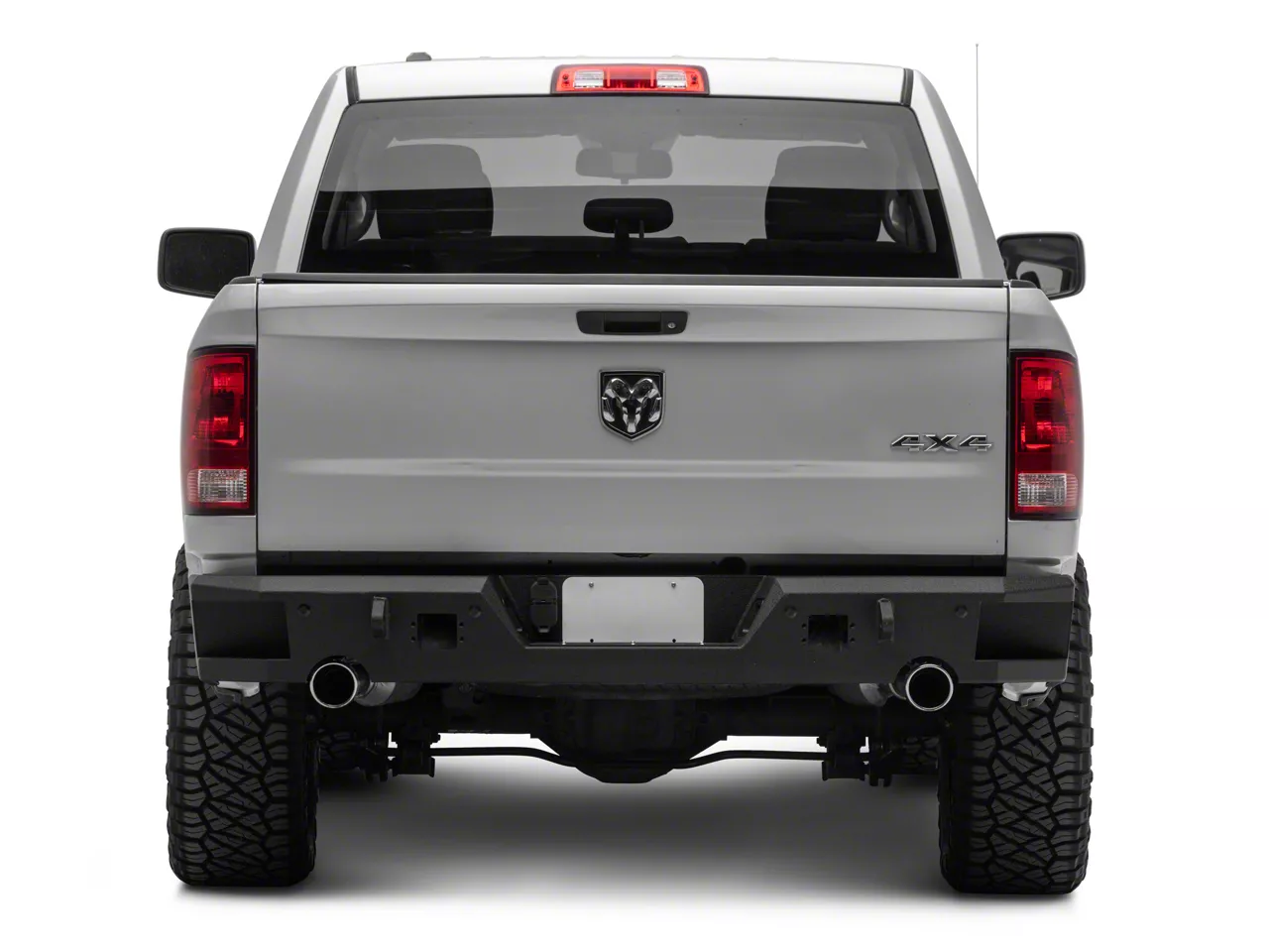 Fishbone Offroad RAM 1500 Anglerfish Rear Bumper with Built-In Step ...