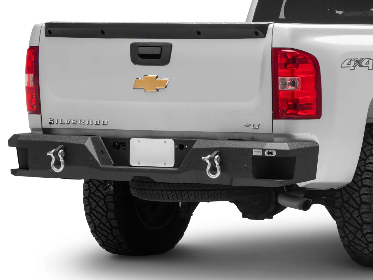 Fishbone Offroad Silverado 1500 Recovery Rear Bumper FB22367 (07-13 ...