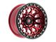 Fittipaldi Offroad FB153 Gloss Red Machined with Red Tint and Gloss Black Ring 6-Lug Wheel; 20x10; -38mm Offset (04-08 F-150)