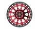 Fittipaldi Offroad FB153 Gloss Red Machined with Red Tint and Gloss Black Ring 6-Lug Wheel; 20x10; -38mm Offset (04-08 F-150)