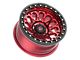 Fittipaldi Offroad FB153 Gloss Red Machined with Red Tint and Gloss Black Ring 6-Lug Wheel; 20x10; -38mm Offset (04-08 F-150)