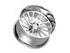 Fittipaldi Offroad FTF503 Polished 8-Lug Wheel; Left Directional; 26x14; -76mm Offset (11-14 Sierra 2500 HD)