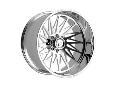 Fittipaldi Offroad FTF506 Polished 8-Lug Wheel; Left Directional; 26x14; -76mm Offset (11-14 Sierra 2500 HD)