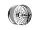 Fittipaldi Offroad FTF507 Polished 8-Lug Wheel; Right Directional; 24x14; -76mm Offset (11-14 Sierra 2500 HD)