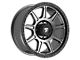 Fittipaldi Offroad FT104 Satin Anthracite with Satin Black Lip 8-Lug Wheel; 20x9; 18mm Offset (11-14 Sierra 3500 HD SRW)