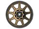 Fittipaldi Offroad FT104 Satin Bronze with Satin Black Lip 8-Lug Wheel; 20x9; 18mm Offset (11-14 Sierra 3500 HD SRW)