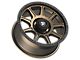 Fittipaldi Offroad FT104 Satin Bronze with Satin Black Lip 8-Lug Wheel; 20x9; 18mm Offset (11-14 Sierra 3500 HD SRW)