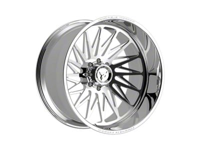 Fittipaldi Offroad FTF506 Polished 8-Lug Wheel; Left Directional; 26x14; -76mm Offset (11-14 Sierra 3500 HD SRW)