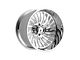 Fittipaldi Offroad FTF507 Polished 8-Lug Wheel; Right Directional; 24x14; -76mm Offset (11-14 Sierra 3500 HD SRW)