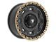 Fittipaldi Offroad FT100 Satin Black with Bronze Ring 8-Lug Wheel; 20x9; 18mm Offset (11-14 Silverado 2500 HD)