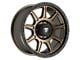 Fittipaldi Offroad FT104 Satin Bronze with Satin Black Lip 8-Lug Wheel; 20x9; 18mm Offset (11-14 Silverado 2500 HD)