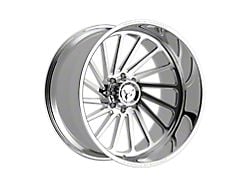 Fittipaldi Offroad FTF503 Polished 8-Lug Wheel; Left Directional; 26x14; -76mm Offset (11-14 Silverado 3500 HD SRW)