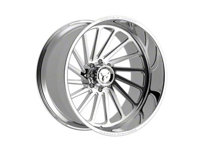 Fittipaldi Offroad FTF503 Polished 8-Lug Wheel; Left Directional; 26x14; -76mm Offset (11-14 Silverado 3500 HD SRW)