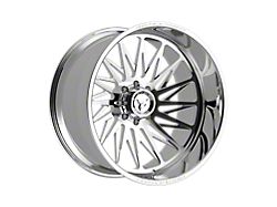 Fittipaldi Offroad FTF506 Polished 8-Lug Wheel; Right Directional; 26x14; -76mm Offset (11-14 Silverado 3500 HD SRW)