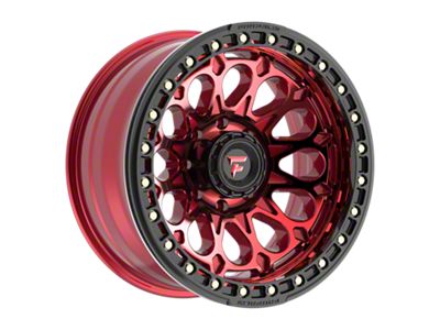 Fittipaldi Offroad FB153 Gloss Red Machined with Red Tint and Gloss Black Ring 8-Lug Wheel; 20x10; -38mm Offset (11-16 F-250 Super Duty)