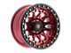 Fittipaldi Offroad FB153 Gloss Red Machined with Red Tint and Gloss Black Ring 8-Lug Wheel; 20x10; -38mm Offset (11-16 F-250 Super Duty)