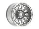 Fittipaldi Offroad FB153 Gloss Silver Machined with Machined Ring 8-Lug Wheel; 20x10; -38mm Offset (11-16 F-250 Super Duty)