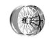 Fittipaldi Offroad FTF506 Polished 8-Lug Wheel; Right Directional; 26x14; -76mm Offset (15-19 Sierra 3500 HD SRW)