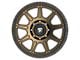 Fittipaldi Offroad FT104 Satin Bronze with Satin Black Lip 8-Lug Wheel; 20x9; 18mm Offset (15-19 Silverado 3500 HD SRW)