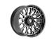 Fittipaldi Offroad FA08 Gloss Black Milled 6-Lug Wheel; 20x10; -19mm Offset (04-08 F-150)