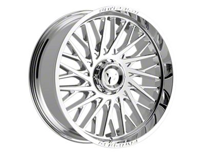 Fittipaldi Offroad FA08 Mirror Coat 6-Lug Wheel; 24x10; -19mm Offset (04-08 F-150)