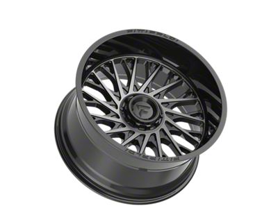 Fittipaldi Offroad FA08 Gloss Black Machined with Dark Tint 6-Lug Wheel; 22x12; -44mm Offset (04-08 F-150)