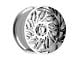 Fittipaldi Offroad FA13 Mirror Coat 6-Lug Wheel; 24x12; -44mm Offset (04-08 F-150)