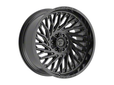 Fittipaldi Offroad FA15 Gloss Black 6-Lug Wheel; 22x10; -19mm Offset (04-08 F-150)