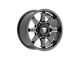 Fittipaldi Offroad FA16 Gloss Black Milled 6-Lug Wheel; 18x9; 12mm Offset (04-08 F-150)