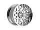 Fittipaldi Offroad FA18 Mirror Coat 6-Lug Wheel; 20x12; -44mm Offset (04-08 F-150)