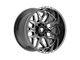 Fittipaldi Offroad FA19 Gloss Black Milled 6-Lug Wheel; 20x12; -44mm Offset (04-08 F-150)