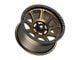 Fittipaldi Offroad FT104 Satin Bronze with Satin Black Lip 6-Lug Wheel; 17x9; -6mm Offset (04-08 F-150)