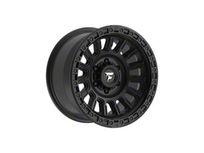 Fittipaldi Offroad FT106 Satin Black 6-Lug Wheel; 17x9; -12mm Offset (04-08 F-150)