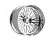 Fittipaldi Offroad FTF500 Polished 6-Lug Wheel; Left Directional; 26x14; -76mm Offset (04-08 F-150)