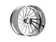 Fittipaldi Offroad FTF503 Polished 6-Lug Wheel; Left Directional; 26x14; -76mm Offset (04-08 F-150)