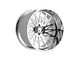 Fittipaldi Offroad FTF506 Polished 6-Lug Wheel; Left Directional; 24x14; -76mm Offset (04-08 F-150)