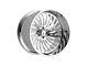 Fittipaldi Offroad FTF507 Polished 6-Lug Wheel; Right Directional; 24x14; -76mm Offset (04-08 F-150)