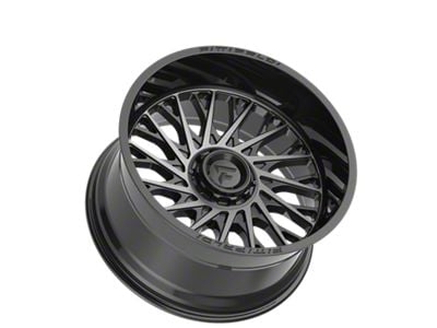 Fittipaldi Offroad FA08 Gloss Black Machined with Dark Tint 6-Lug Wheel; 22x12; -44mm Offset (07-13 Sierra 1500)