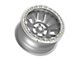 Fittipaldi Offroad FB151 Machined Silver 6-Lug Wheel; 17x9; -38mm Offset (07-13 Sierra 1500)