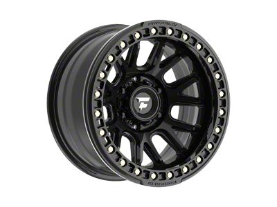 Fittipaldi Offroad FB151 Satin Black 6-Lug Wheel; 17x9; -38mm Offset (07-13 Sierra 1500)