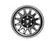 Fittipaldi Offroad FT102 Satin Anthracite 6-Lug Wheel; 17x8.5; 0mm Offset (07-13 Sierra 1500)