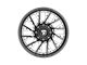 Fittipaldi Offroad FA08 Gloss Black Milled 8-Lug Wheel; 20x9; 18mm Offset (11-14 Sierra 2500 HD)