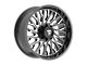 Fittipaldi Offroad FA08 Gloss Black Milled 8-Lug Wheel; 22x10; -19mm Offset (11-14 Sierra 2500 HD)