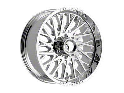 Fittipaldi Offroad FA08 Mirror Coat 8-Lug Wheel; 22x10; -19mm Offset (11-14 Sierra 2500 HD)