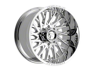 Fittipaldi Offroad FA08 Mirror Coat 8-Lug Wheel; 22x12; -44mm Offset (11-14 Sierra 2500 HD)